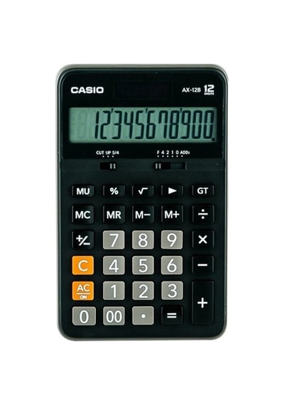 Casio Ax-12b 12 Haneli Hesap Makinesi Çok Renkli
