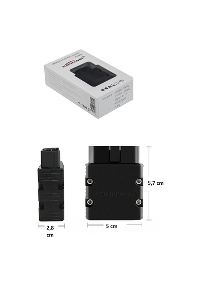 Tr Kw902 V1.5 Obd2 Arıza Tespit Cihazı Pıc18f25k80 Bt5.0