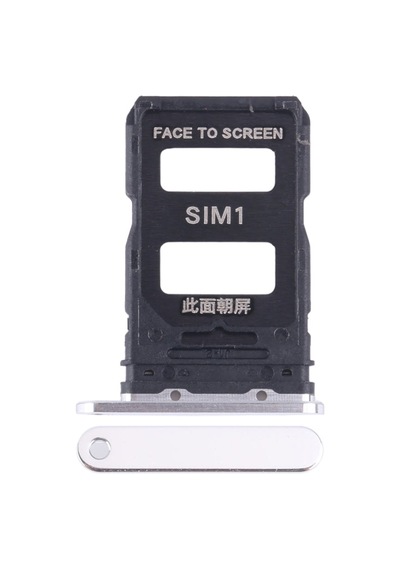 Xiaomi 14 Uyumlu Sim Kart Tepsisi 23127pn0cc, 23127pn0cg Silver