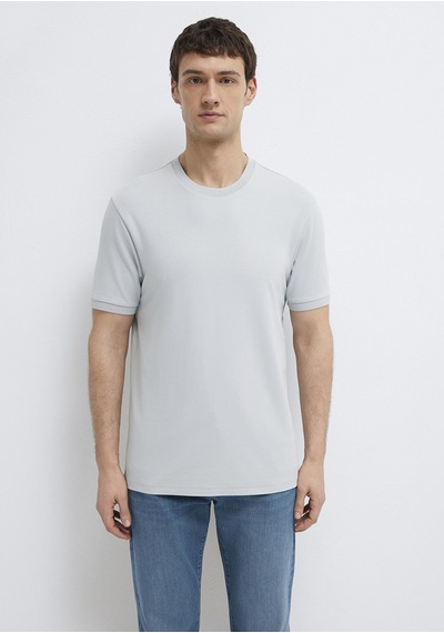 Mavi - Soft Premium Gri Tişört 0613470-70802 Gri