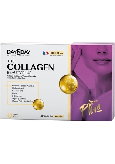 Day2Day The Collagen Beauty Plus Mango Aromalı 40 Ml X 30 Adet