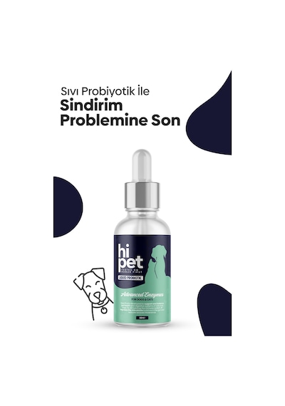 Hipet Sıvı Probiyotik Köpek   Probiyotik 50 ML