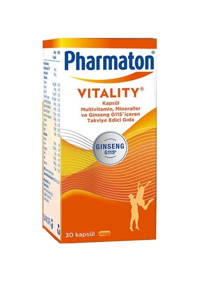 Pharmaton Vitality Multivitamin 30 Kapsül - Takviye Edici Gıda
