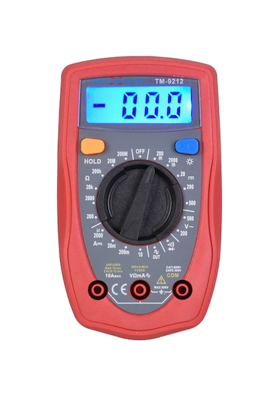 Technomax Digital Ölçü Multimeter Aleti Tm-9212