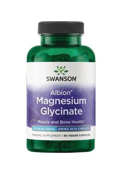 Swanson Nutrition Albion Magnezyum Glisinat 133 Mg 90 Kapsül Gıda Takviye