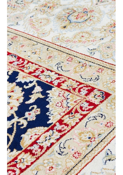 Eko Halı Isfahan Isf 03 Navy Cream Klasik Desenli Yüksek Kalite Sık Dokuma Makine Halısı