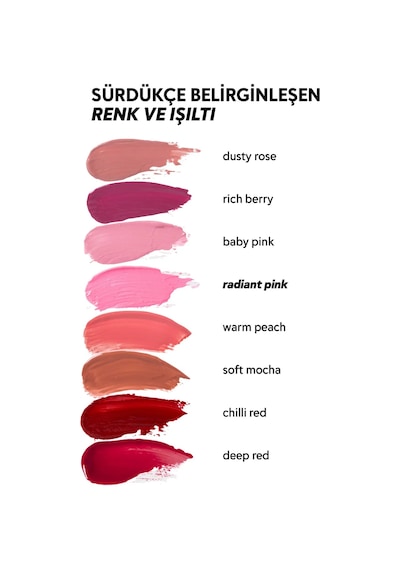 Cream Co. Nemlendirici Besleyici Işıltılı Dudak Yanak Göz Renklendirici Glow Tint Radiant Pink