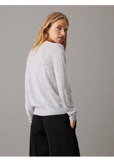 Calvin Klein Calvın Kleın Kadın Hırka K20k207935-p68 Gri