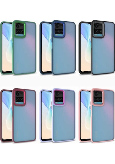 Vivo Y21S Kılıf Zore Flora Kapak (543123698)