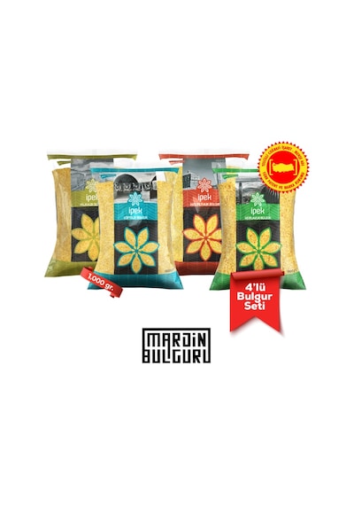 İpek Bulgur Seti 4 x 1 KG