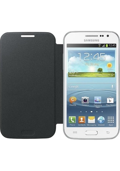 Galaxy Uyumlu Win İ8552 İle Uyumlu Flip Cover Kılıf Siyah Ef-fı855bsegww Siyah