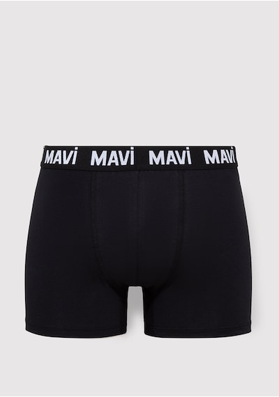 Mavi - Siyah Basic Boxer 0911079-35495