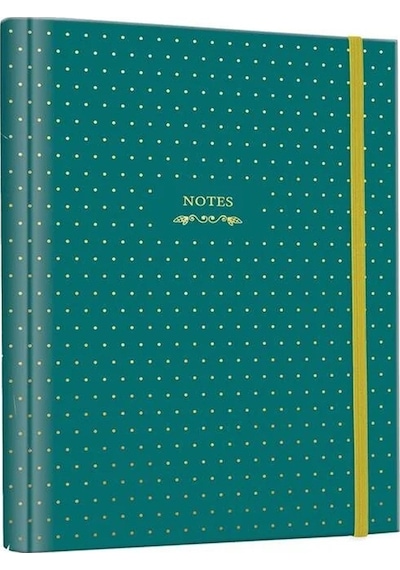 Victoria's Journals 17x24 Cm. 90 Gr. 96 Yp. Çizgili Gizli Spiralli Defter 23-0032