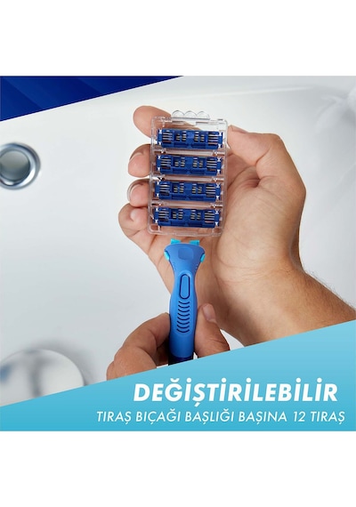 Gillette Sensor 3 Comfort Tıraş Bıçağı + Yedek Başlık 8'li