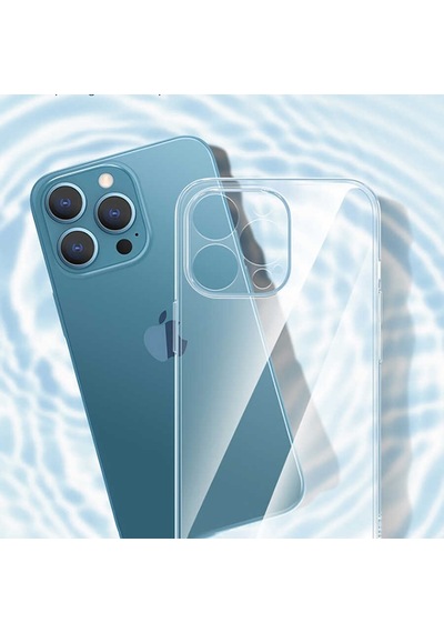 Apple Uyumlu iPhone 13 Pro Max Uyumlu Şeffaf Sert Pc Zore Vayt Kılıf-renksiz Renksiz -
