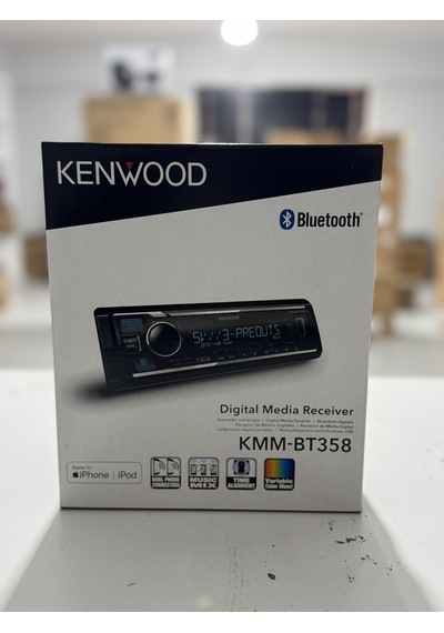 Kenwood Kmm-bt358 Oto Teyp 5v Rca Çıkışlı 3 Amfi Çıkışlı