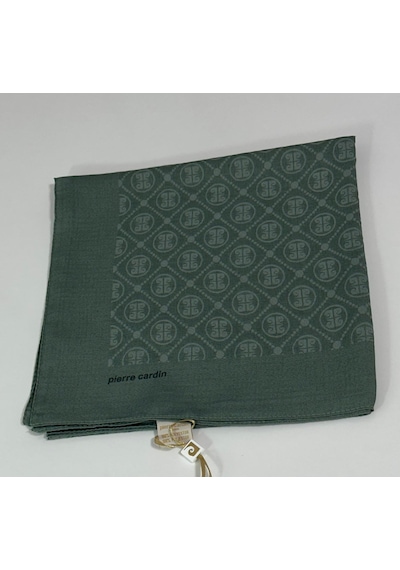 Pierre Cardin Elegans Monogram Eşarp - 1090750 -951 Nefti Yeşil Nefti Yeşil