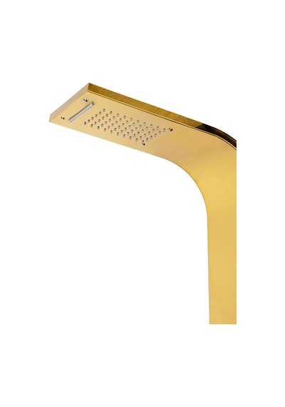 Decordem Banora Infinity Lux Duş Paneli, 5 Fonksiyonlu, Altın