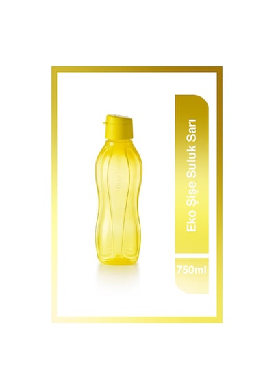Tupperware Eko Şişe Suluk 750 ml Sarı