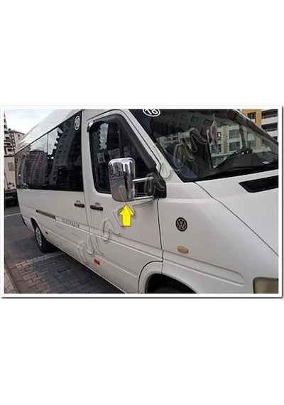 Db Chrome Vw Volt Lt Krom Ayna Kapağı 1998 - 2006 2 Parça Abs Krom