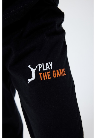 Rolypoly Erkek Çocuk Siyah Pijama Takım 5274-49639 Siyah