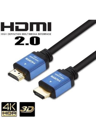 Alfais 4763 Hdmi 2.0 Lcd Laptop Monitör Görüntü Kablosu 4k Uhd 5 Metre
