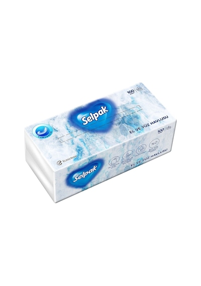 Selpak El ve Yüz Havlusu 100'lü