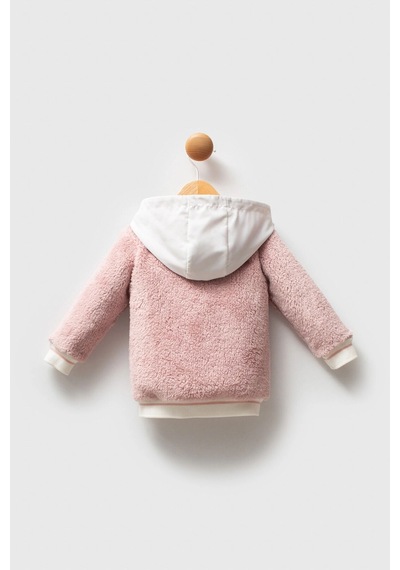 U.S. Polo Assn. U.s.polo Assn Kız Bebek Mont - Pudra Pudra