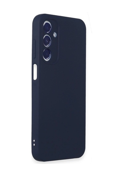 Samsung Uyumlu Galaxy A15 4g Kılıf First Silikon Lacivert