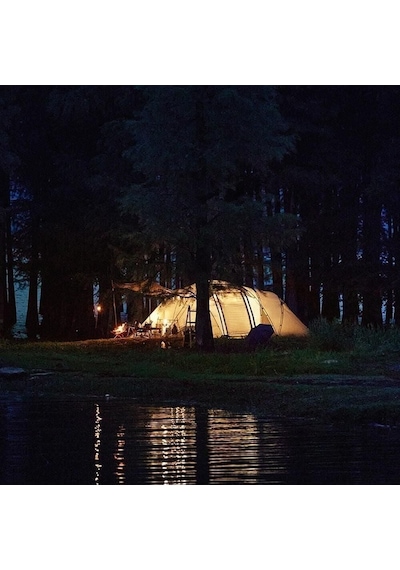 Naturehike Glamping Upf50+ Aries Beta 4-6 Kişilik Tünel Çadır Çok Renkli