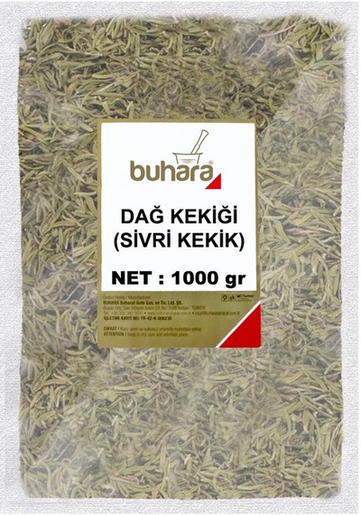 Buhara Sivrik Kekik Dağ Kekiği 1 KG