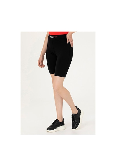 U.S. Polo Assn. U.s. Polo Assn. Lastikli Bel Slim Fit Kadın Şort T-s Çok Renkli