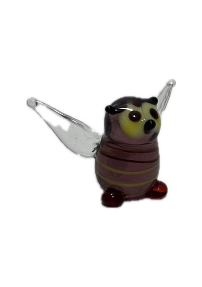 El Yapımı Mini Murano Cam Baykuş Biblo A171-04