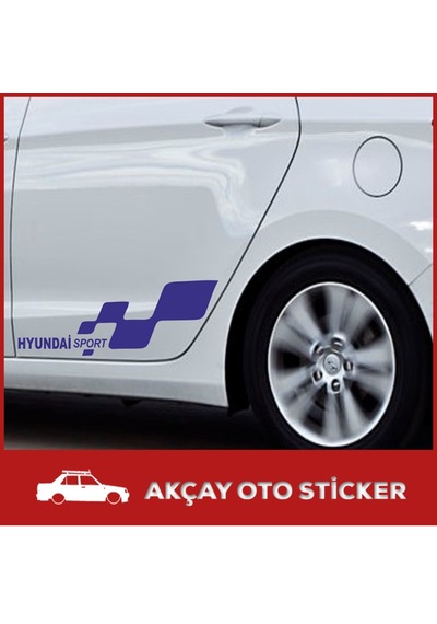 Hyundai Sport Sticker Hyundai Sticker Hyundai Oto Sticker