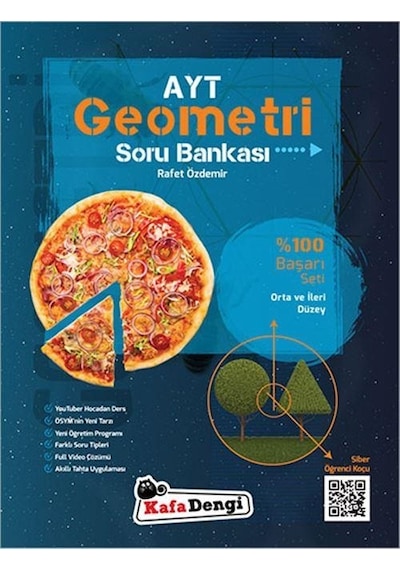 Kafadengi AYT Geometri Soru Bankası  -  Temel ve Orta Düzey -  Kafa Dengi