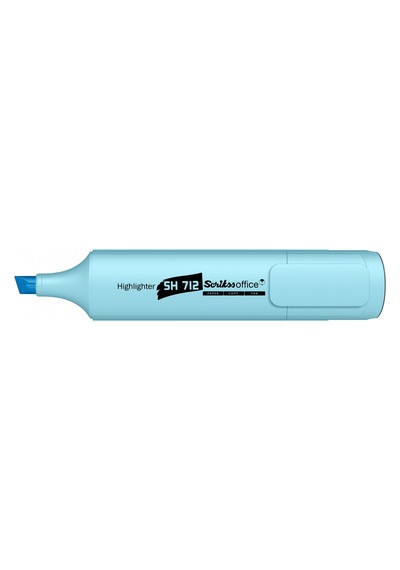 Scrikss Office Fosforlu Kalem Pastel Turkuaz Sh712 Turkuaz