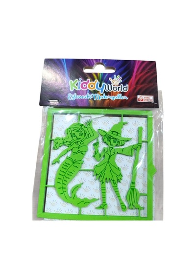 Kiddy World Şekilli Eva Figürleri 0043-deniz Kızı