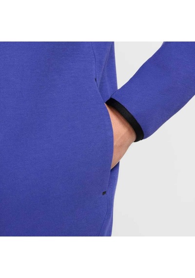 Tech Fleece Fz Windrunner Hoodie Erkek Sweatshirt Blue Sportswear Mor
