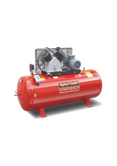 Aydın Trafo 21-530 5.5 Hp 8 Bar 530 LT Tek Kademeli Çift Pistonlu Kompresör