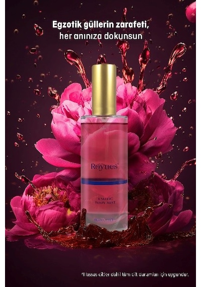 Royues Egzotik Gül Aromalı Kadın Vücut Spreyi 100 ML