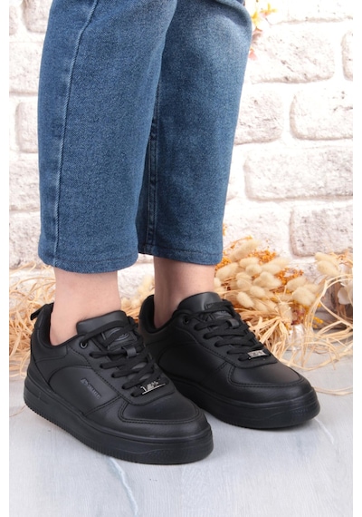 M.p 252 6049 Rahat Hafif Orijinal Ürün Kadın Sneaker Spor Ayakkabı Siyah