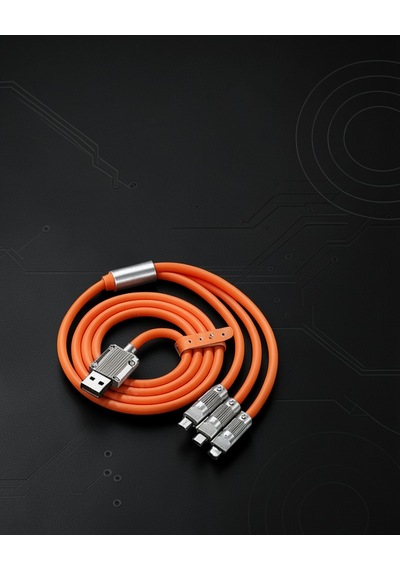 3 İn 1 Şarj Kablosu Usb-c Android İos Uyumlu Uczs219kablo2 Diğer