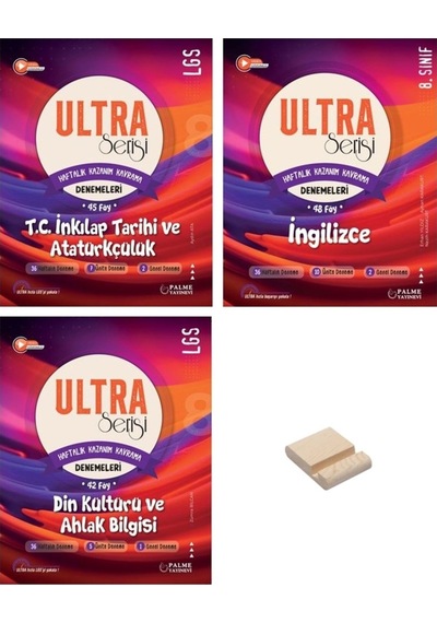 Lgs 8. Sınıf Ultra İnkılap İngilizce Ve Din 3lü Haftalık Kazanım Kavrama Denemeleri