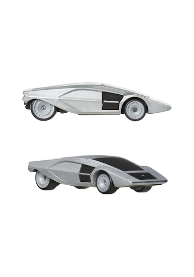 1:64 Hot Wheels Premium Car Culture 2'li Paket Lamborghını Countach Lp5000 Qv & Lancıa Stratos Zero Hbl96 - Jbl02 Çok Renkli