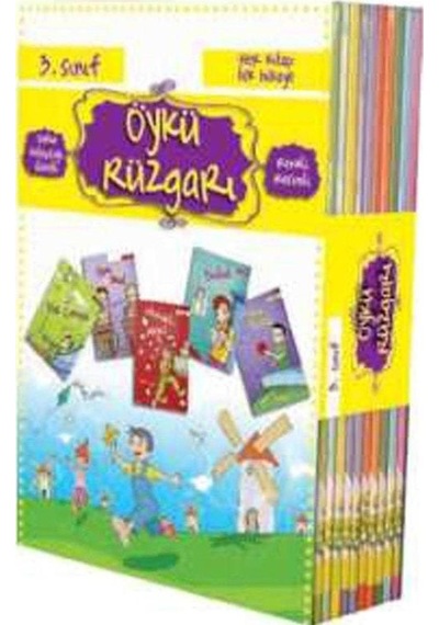 Öykü Rüzgarı 3. Sınıflar İçin 10 Kitap Set - Her Kitap Tek Öyküden Oluşur