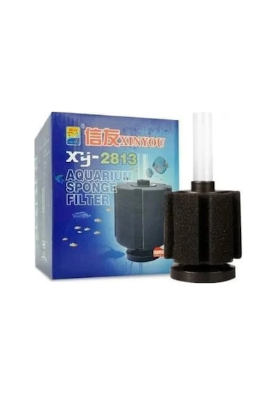 Xinyou Xy-2813 Tabanlı Akvaryum Biyolojik Sünger Üretim Filtresi Pipo