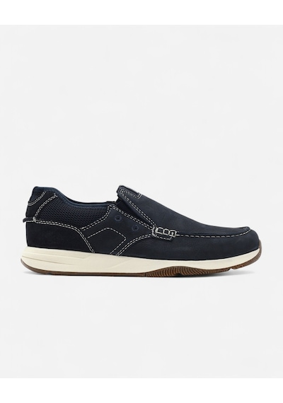 Clarks Sailview Step Navy Nubuck Erkek Lacivert Günlük Ayakkabı 26176976 Lacivert