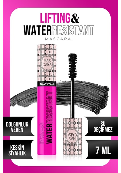 New Well Lifting Water Resistant Mascara