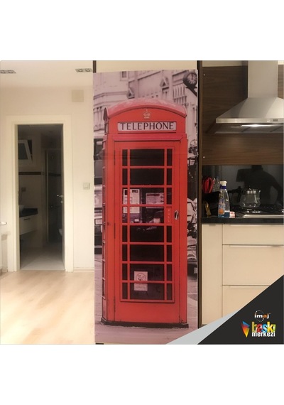 Buzdolabı Ve Bulaşık Makinesi Kapak Sticker Telefon Kulübe