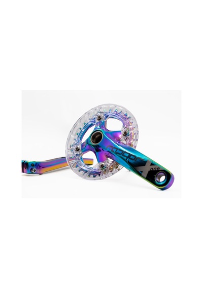 Raptor - Aynakol - A23z-as322p - 34t 170mm - Şeffaf Muahfazalı - Rainbow Çok Renkli